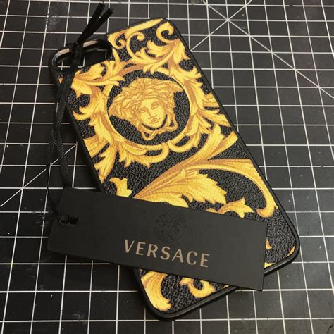 iphone 11 case versace|Versace phone pouch.